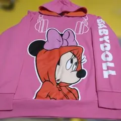 BABYDOLL ミニーマウス パーカー ピンク M