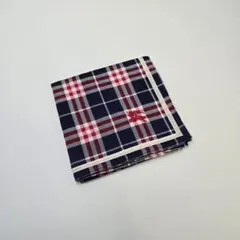未使用☆Burberry バーバリー ハンカチ 綿 ノバチェック