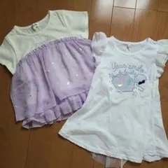 ガールズ トップス130サイズ 2枚セット