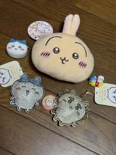 ちいかわ うさぎ　レア商品まとめ売り キーホルダー2＋マスコット＋＋ケース 他