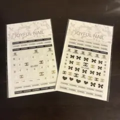 ネイルシール　二枚セット