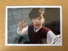 113 なにわ男子　道枝駿佑　公式写真　Fall in LOVE セルフィー