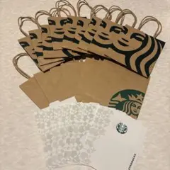 Starbucks ショップ袋 ミニ１５枚セット