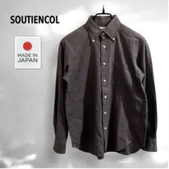 SOUTIENCOL スティアンコル スーピマコットンBDシャツ ブラウン 2のサムネイル