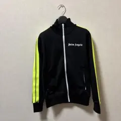 ド*️様 Palm Angels トラックジャケット ブラック ネオンイエローのサムネイル