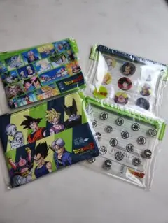 ドラゴンボールZ 綾鷹 メッシュポーチ クリアポーチ 4種セット★のサムネイル