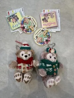 ダッフィーとフレンズ ストラップ セーター付き