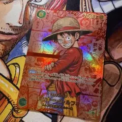 モンキー・Ｄ・ルフィ【SEC】レッドスーパーパラレル[OP13-118]