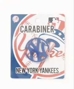 【新品未使用】MLB ニューヨークヤンキース カラビナ ブルー メジャーリーグのサムネイル