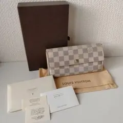 ルイ・ヴィトン　ダミエアズール長財布