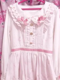 LIZLISA Jardin de fleurs柄 ワンピース ピンク | Mercari