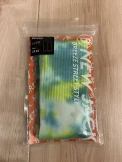 新品　ブリーズ　キッズ　レディース　靴下 タイダイ　足袋　19〜21㎝