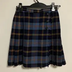 プリーツスカート ひざ丈スカート