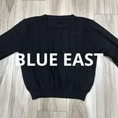 BLUE EAST ブルーイースト リブニットトップス 黒 Fのサムネイル