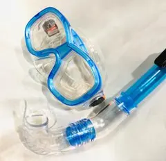 同梱お値引き【新品/未使用】シュノーケルとスイムゴーグル セット ブルーとピンク