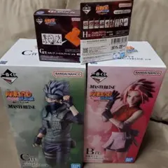 一番くじ NARUTO 疾風伝 フィギュアセット　全未開封のサムネイル