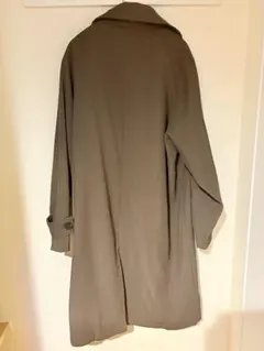 オーバーサイズ ステンカラーコート（カーキブラウン系）