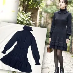 ☆TO BE CHIC/トゥービーシック☆七分袖チュニック40(M.9号)花柄