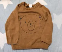 H&M クマデザイン ニットセーター EUR 92