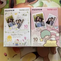 【チェキフィルム2種セット】キティ&キキララ
