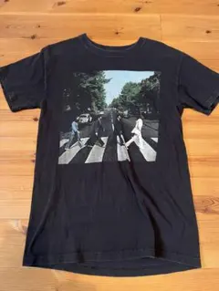 THE BEATLES ビートルズ アビー ロード S黒 半袖 Ｔシャツ