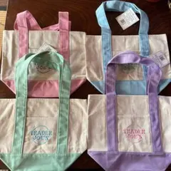 TRADER JOE'S ミニトートバッグ 4点セット