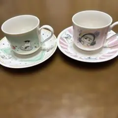 モフサンド　カップ＆ソーサー 2客セット