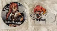 黎の軌跡 ジュディス 缶バッジ アクリルスタンド ファルコム 軌跡シリーズ