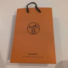 [新品] HERMES ショップ袋 ショッパー オレンジ 紙袋