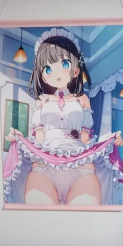 しずく ウェイトレス B0タペストリー カントク 軸中心派 - メルカリ