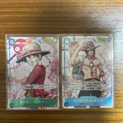 ルフィ シークレットパラレルOP13-118& プロモP-043 セット ルフィ シークレットパラレルOP13-118& プロモP-043 セット - メルカリ