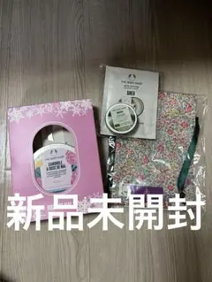 THE BODY SHOP フェイスケアコフレ【サンプル、ショップポーチ付】