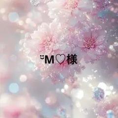 ¨̮M♡様専用ページ