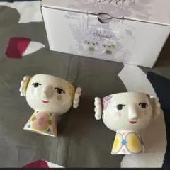 連休SALE lucie kaas BORDFOLK 人形型木製置物 2個セット - メルカリ