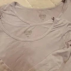 HEATTECH LONG SLEEVE 140サイズ 薄紫2枚組