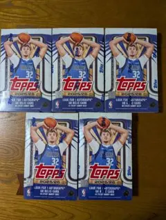NBA 2025-26 TOPPS BASKETBALL HOBBY 5BOX