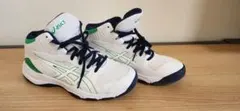 asics DUNKSHOTバスケットボール シューズ 22.5センチハイカット