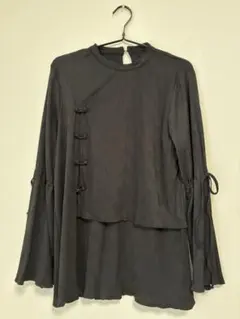 チャイナ服風　トップス　長袖シャツ　TINA: JOJUN