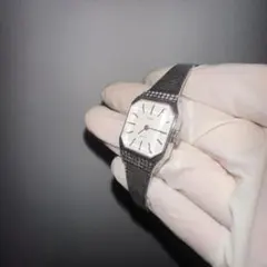 [時計]CITIZEN 手巻き時計 6750 シルバー