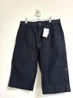 ⭐️新品⭐️定価8000円　crocodile ネイビー ショートパンツ 42のサムネイル