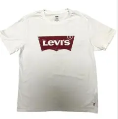 Levi’s Tシャツ ホワイト Lサイズ ロゴ 赤 定番