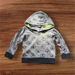 80. 【希少】TK SAPKID スカル総柄 フード付トレーナー 100