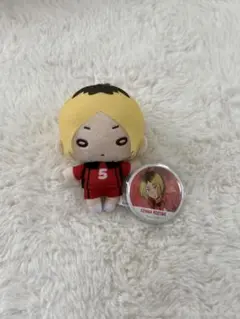 ハイキュー にとたん ぬいぐるみ 孤爪研磨 缶バッジ