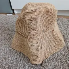 美品 ヘレンカミンスキー つば広 ラフィア ハット プロバンス12