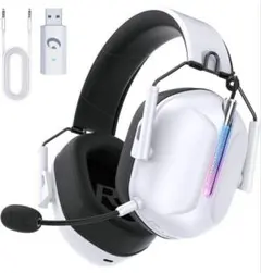 ✨在庫一掃SALE価格✨無線ゲーミングヘッドホン 着脱式マイク/ミュート pc