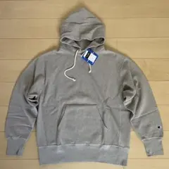 チャンピオン　リバースウィーブ　フーデット　スウェット　パーカー　ビンテージ加工