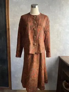 古着　ヴィンテージ レトロ　スカート　セットアップ　ユーズド ビンテージ