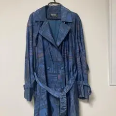 tredici トレディーチ　80s ナイロン　ロングコート　総柄のサムネイル