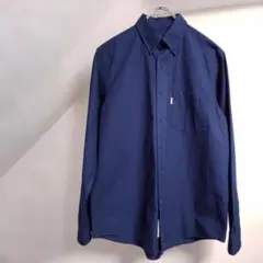 スカイライン ロングスリーブ シャツ メンズ 廃番ブラックサファイア