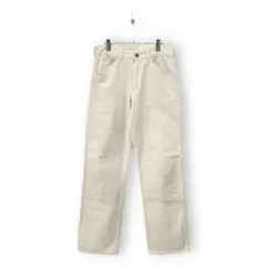 レア 美品 USA製 90s ラウンドハウス ペインターパンツ ホワイト 白